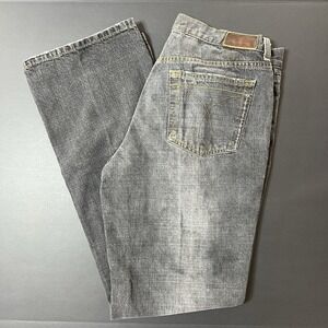Vintage Calvin Klein Jeans Low Rise Bootcut Women's 10 Gray Y2K Grunge Blokecore